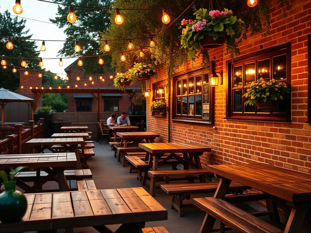 Beer gardens